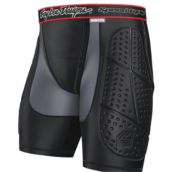 Troy Lee Designs 5605 MTB Protection Shorts Men’s Large Shock Doctor Padded - Picture 1 of 14